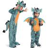imageSpooktacular Creations Halloween Child Dragon Costume Dinosaur Costume Kids with Wings Eggs for Baby Toddler Dress Up PartyBlue