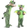 imageSpooktacular Creations Halloween Child Dragon Costume Dinosaur Costume Kids with Wings Eggs for Baby Toddler Dress Up PartyGreen