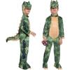 imageSpooktacular Creations Halloween Child Green TRex Costume Toddler Unisex Realistic Dinosaur Costume Set for Halloween