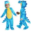 imageSpooktacular Creations Halloween Dinosaur Costume Kids TRex Costume Outfit with Egg for Toddler Child Dress Up PartyBlue
