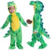 imageSpooktacular Creations Halloween Dinosaur Costume Kids TRex Costume Outfit with Egg for Toddler Child Dress Up PartyGreen