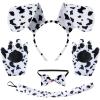 imageSpooktacular Creations Halloween Puppy Dalmatian Lion Monkey Costume Accessories Set Animal Costume with Animal Ears and TailDalmatian