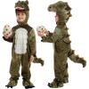 imageSpooktacular Creations Halloween Realistic Trex Costume Outfit Dinosaur Jumpsuit with Egg for Kids Toddler Dressup PartyBrown