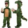 imageSpooktacular Creations Halloween Realistic Trex Costume Outfit Dinosaur Jumpsuit with Egg for Kids Toddler Dressup PartyGreen