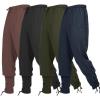 imageSpooktacular Creations Men Halloween Medieval Renaissance Pants With Pocket Ankle Banded Pirate Pants Viking CostumeArmy Green