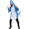 imageSpooktacular Creations Men Shark Costume for Adult Halloween Costume Party Shark outfits Animal Theme Cosplay PartyBlue