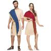 imageSpooktacular Creations Unisex Adult Toga Costume Set Greek Halloween Couples Costumes