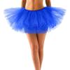 imageSpooktacular Creations Women Tutu Skirt Costume Adult Halloween Tutus for Halloween Costume Cosplay PartyBlue