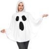 imageSpooktacular Creations Womens Ghost Costume White Ghost Poncho Adult Halloween Costume One Size