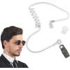 imageSpooktacular Secret Spy Earpiece Headphones Secret Service Earpiece FBI CIA Secret Service Security Police Guard Earpiece Costume Accessory Spy Toy for Kids Adults Halloween Party Favors Cosplay
