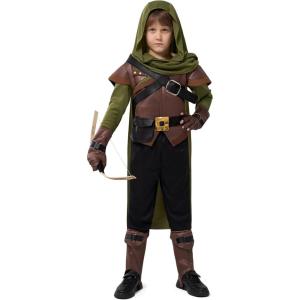 imageSpooktacular Creations Boys Robin Hood Costume Toddler Child Green Robin Outfit Set for Kids Halloween Dress Up Parties