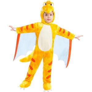 imageSpooktacular Creations Halloween Baby Dragon Costume Pterodactyl Costume Kids with Wings for Toddler Halloween Dressup Party