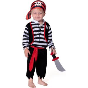 imageSpooktacular Creations Halloween Baby Pirate Costume Infant Pirate Outfit Set for Toddler Pretend RolePlay Dress Up Party