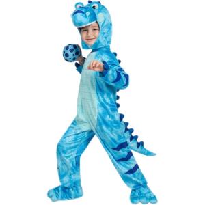 imageSpooktacular Creations Halloween Dinosaur Costume Kids TRex Costume Toddler with Egg for Baby Child Halloween Dressup PartyBlue