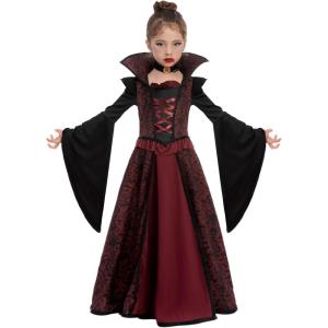 imageSpooktacular Creations Halloween Royal Vampire Costume Set for Girls Halloween Dress Up Party Cosplay VampireThemed Party