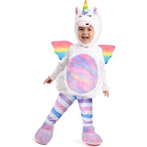 imageSpooktacular Creations Halloween Unicorn Costume Toddler for Girls Unicorn Costume with Wings for Halloween Dress Up Party