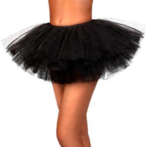 imageSpooktacular Creations Women Tutu Skirt Costume Adult Halloween Tutus for Halloween Costume Cosplay PartyBlack