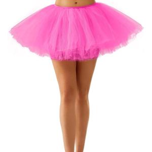 imageSpooktacular Creations Women Tutu Skirt Costume Adult Halloween Tutus for Halloween Costume Cosplay PartyMagenta
