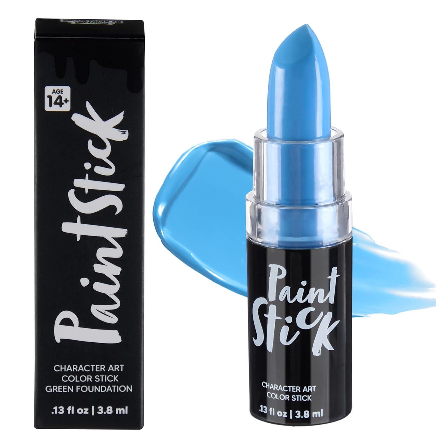 imageSpooktacular Creations Halloween Face Body Paint Black Lipstick for Adult Clown SFX Foundation Cream Makeup for Sports Festival or Stage Makeup Cosplay Party Dress Up 013 OzBlue