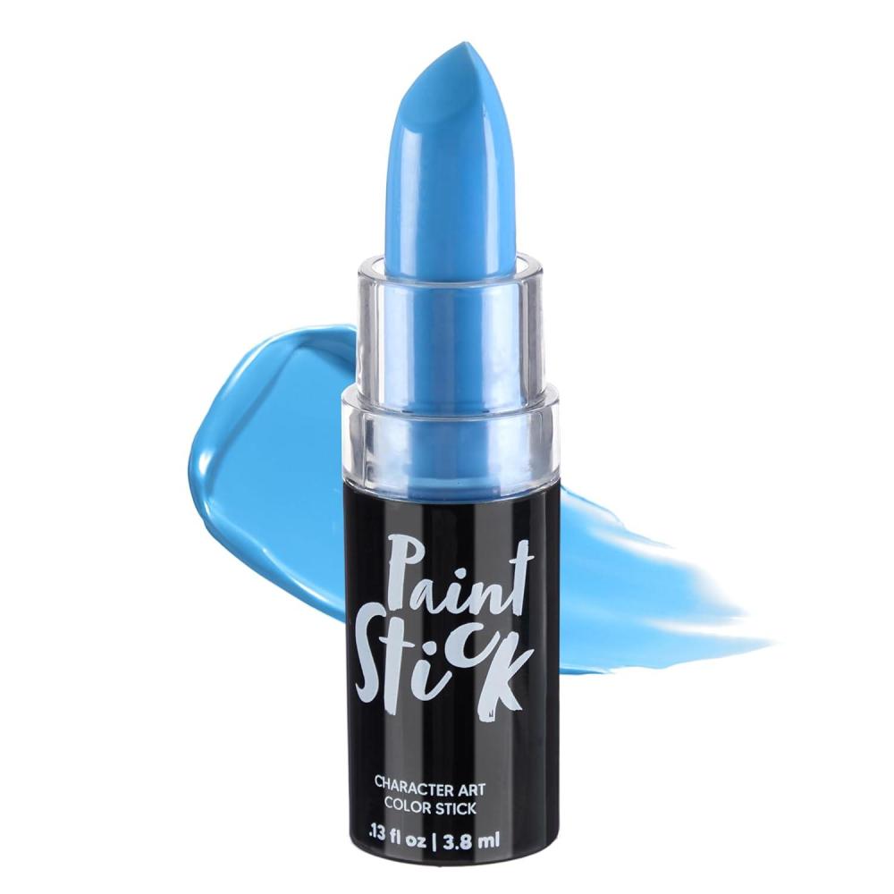 imageSpooktacular Creations Halloween Face Body Paint Black Lipstick for Adult Clown SFX Foundation Cream Makeup for Sports Festival or Stage Makeup Cosplay Party Dress Up 013 OzBlue