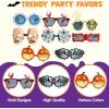 imageJOYIN 8 PCS Halloween Party Glasses for Kids Funny Fake Sunglasses with Pumpkin Eyeball Design One Size Terrifier Disguise Eyeglasses for Dress up Costume Accessories Photo Booth Props Sunglasses