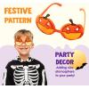 imageJOYIN 8 PCS Halloween Party Glasses for Kids Funny Fake Sunglasses with Pumpkin Eyeball Design One Size Terrifier Disguise Eyeglasses for Dress up Costume Accessories Photo Booth Props Sunglasses