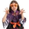 imageJOYIN 8 PCS Halloween Party Glasses for Kids Funny Fake Sunglasses with Pumpkin Eyeball Design One Size Terrifier Disguise Eyeglasses for Dress up Costume Accessories Photo Booth Props Sunglasses