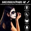 imageSpooktacular Creations 16 Pcs Halloween Family Makeup Kit Face Body Paint with Liquid Blood Gel Fake Blood and More Easy On Makeup Set for Zombie Costume Cosplay Halloween Party Supplies