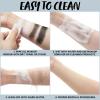 imageSpooktacular Creations 2 PCS Halloween Makeup Face Body Paint Kit Foundation Clown Makeup Eye Black Sticks Waterproof Foundation Stick Set for Adult Skeleton Dress Up Black White