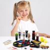 imageSpooktacular Creations 26 Pcs Halloween Family Makeup Kit Zombie Makeup Face Paint with Zombie Fake Blood Costume Easy On ampamp Easy Off Character Set for Halloween Party Supplies