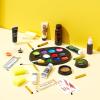 imageSpooktacular Creations 26 Pcs Halloween Family Makeup Kit Zombie Makeup Face Paint with Zombie Fake Blood Costume Easy On ampamp Easy Off Character Set for Halloween Party Supplies