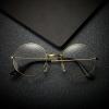 imageSpooktacular Creations 2PCS Halloween Fake Wizard glasses Old Men Wire Round Glasses Toys Costume Eyeglasses for Women Men Party Dress Up Accessories Prop