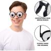 imageSpooktacular Creations 3PCS Eyes Glasses Halloween Funny Eyeball Glasses Silly Glasses for Kids Men Women Halloween Costume Accessories