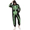imageSpooktacular Creations Adult Men Skeleton Pajama Family Matching Skeleton Jumpsuit Pajama Glow in the Dark