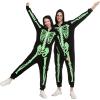 imageSpooktacular Creations Adult Men Skeleton Pajama Family Matching Skeleton Jumpsuit Pajama Glow in the Dark