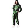 imageSpooktacular Creations Adult Women Skeleton Family Matching Skeleton Pajama Jumpsuit Glow in the Dark