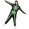 imageSpooktacular Creations Adult Women Skeleton Family Matching Skeleton Pajama Jumpsuit Glow in the Dark