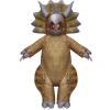 imageSpooktacular Creations Adults Halloween Inflatable Costumes Realistic Triceratops Blow Up Dinosaur Costumes Trex Raptor Inflatable Suit Full Body for Halloween Cosplay Themed Parties