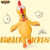 imageSpooktacular Creations Adults Halloween Inflatable Rubber Chicken Costume Full Body Blow Up Suit for Cosplay Themed Parties