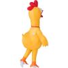 imageSpooktacular Creations Adults Halloween Inflatable Rubber Chicken Costume Full Body Blow Up Suit for Cosplay Themed Parties