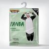 imageSpooktacular Creations Adults Unisex Pajama Panda Hooded Jumpsuit Costume with Hat ZipUp Hooded Sleepwear