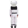 imageSpooktacular Creations Astronaut Costume with Helmet Space Suit for Toddler Kids Astronaut Halloween Costume for CosplayWhite