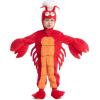 imageSpooktacular Creations Baby Lobster Costume Crab Costume Toddler with Chef Hat for Halloween Dress Up Party Fairy Tale Show