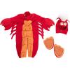 imageSpooktacular Creations Baby Lobster Costume Crab Costume Toddler with Chef Hat for Halloween Dress Up Party Fairy Tale Show