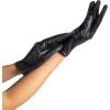 imageSpooktacular Creations Black Metallic Gloves Unisex Shiny Black Gloves for Adult Kids Halloween Costume Accessory Evening Stretch Dress Glove