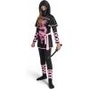 imageSpooktacular Creations Black and Red Ultimate Ninja Dragon Costume Set for kids Girls Halloween Dress UpPink