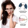 imageSpooktacular Creations Blue Flame Glasses Rimless Blue Fire Glasses Halloween Fire Sunglasses for All Flame Sunglasses for Halloween Costumes Devil AccessoriesPink