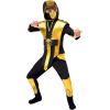 imageSpooktacular Creations Boys Halloween Costumes Ninja Costume for Kids Golden Ninja Outfit for Toddler Cosplay Parties