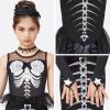 imageSpooktacular Creations Child Girl Mermaid Skeleton costume Mermeid Costume for Girls Halloween Dress Up Parties