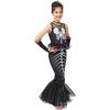 imageSpooktacular Creations Child Girl Mermaid Skeleton costume Mermeid Costume for Girls Halloween Dress Up Parties